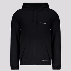 Jaqueta Oakley Sports Windbreaker Preta
