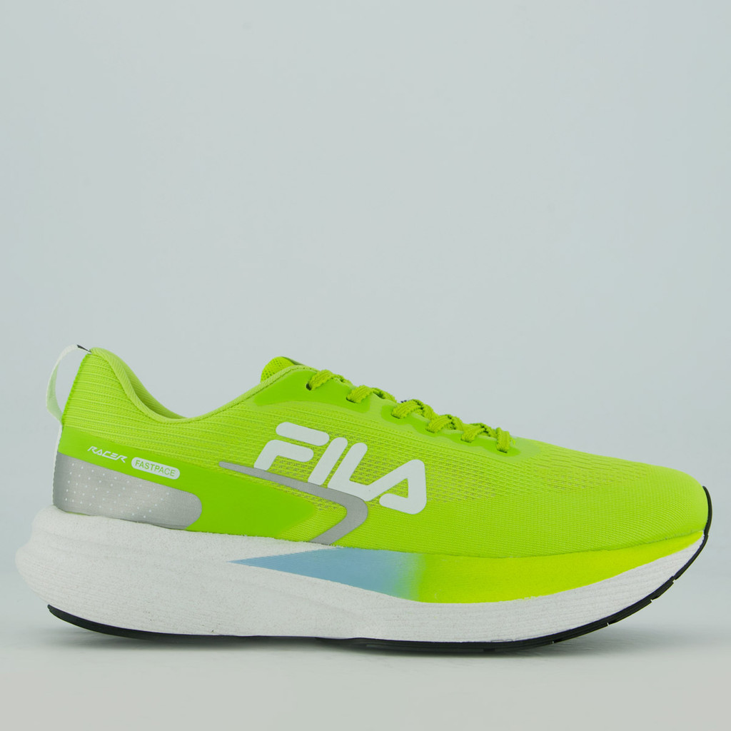 Tênis Fila Racer Fastpace Verde e Azul