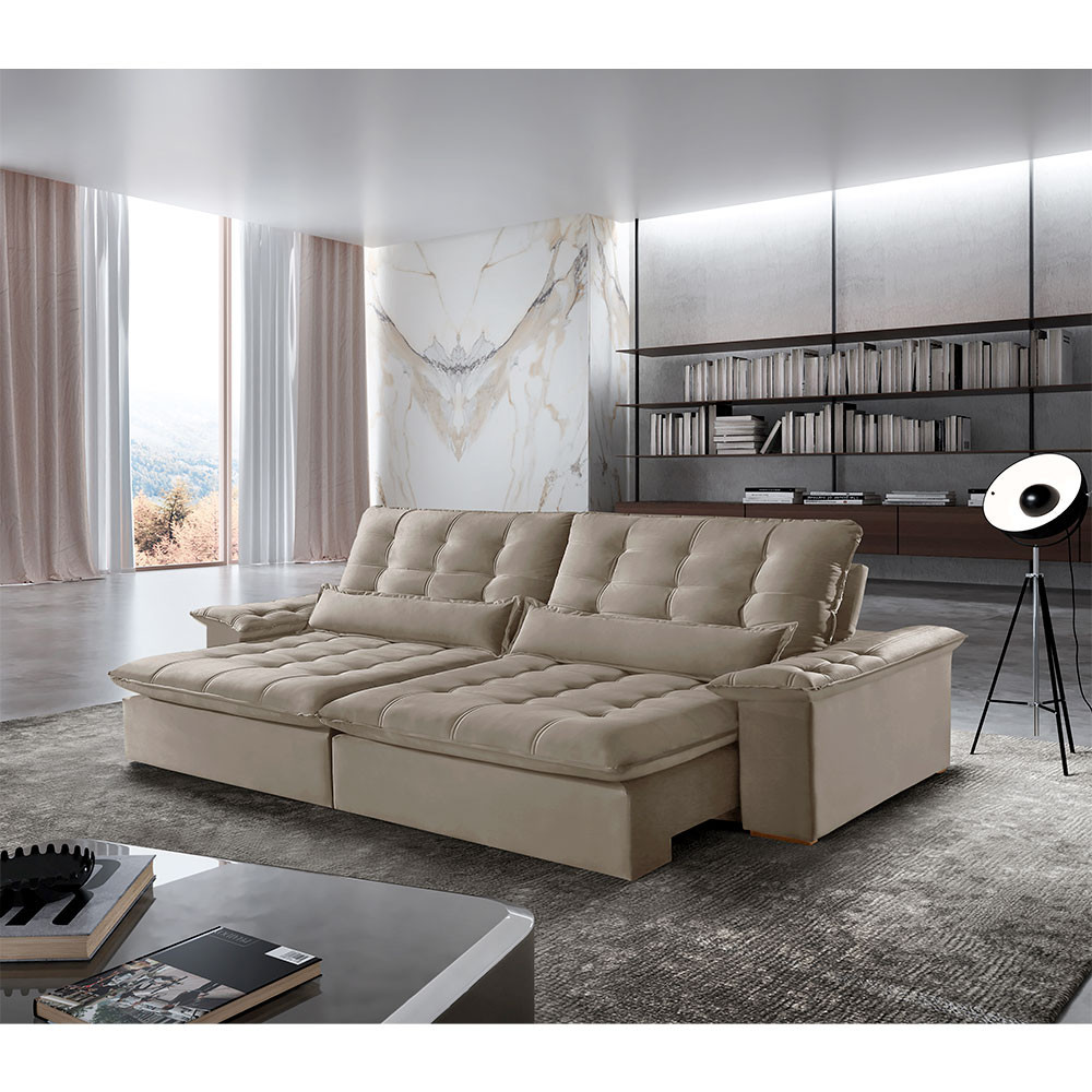 Sofá Victory Veludo 2 Módulos 80cm B25cm Meu Sofá Online