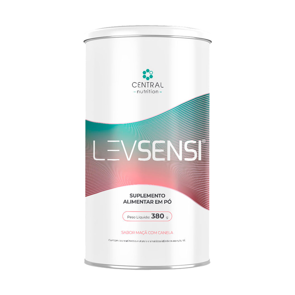 Levsensi - Suplemento Alimentar Maçã com Canela 380g - Central Nutrition em Oferta na Shopee