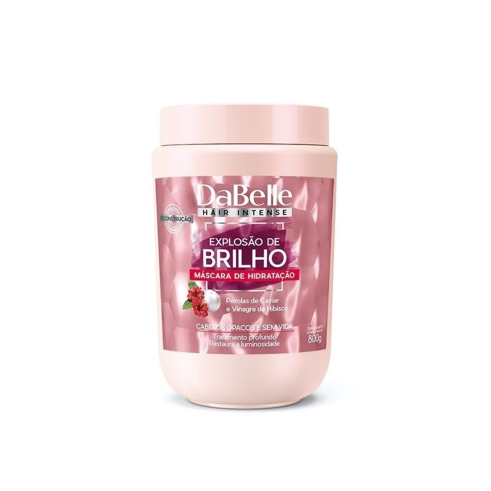 Máscara de Hidratação Dabelle Explosão de Brilho 800g - Beauty