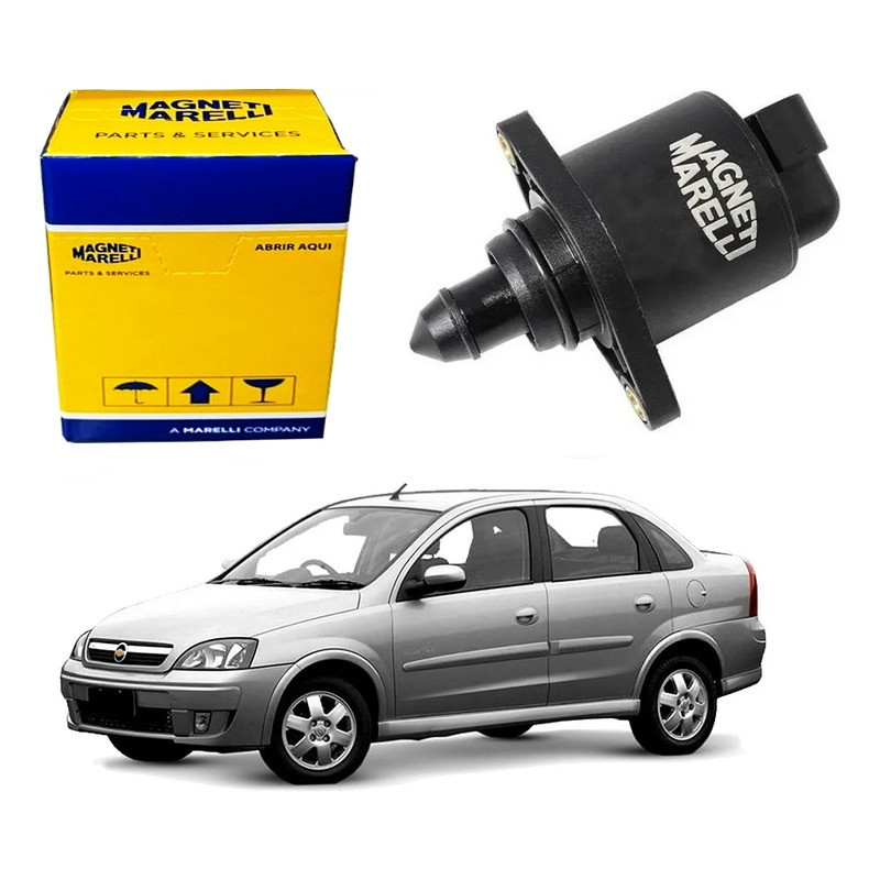 Atuador Marcha Lenta, Corsa Sedan 1.0 2003 A 2012 - Spare Parts and Accessories for Vehicles