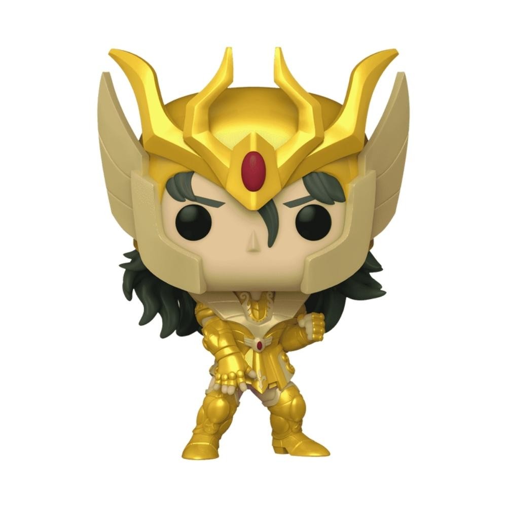 Detalhes do Boneco Funko Pop! Os Cavaleiros do Zodíaco - Shun de Virgem