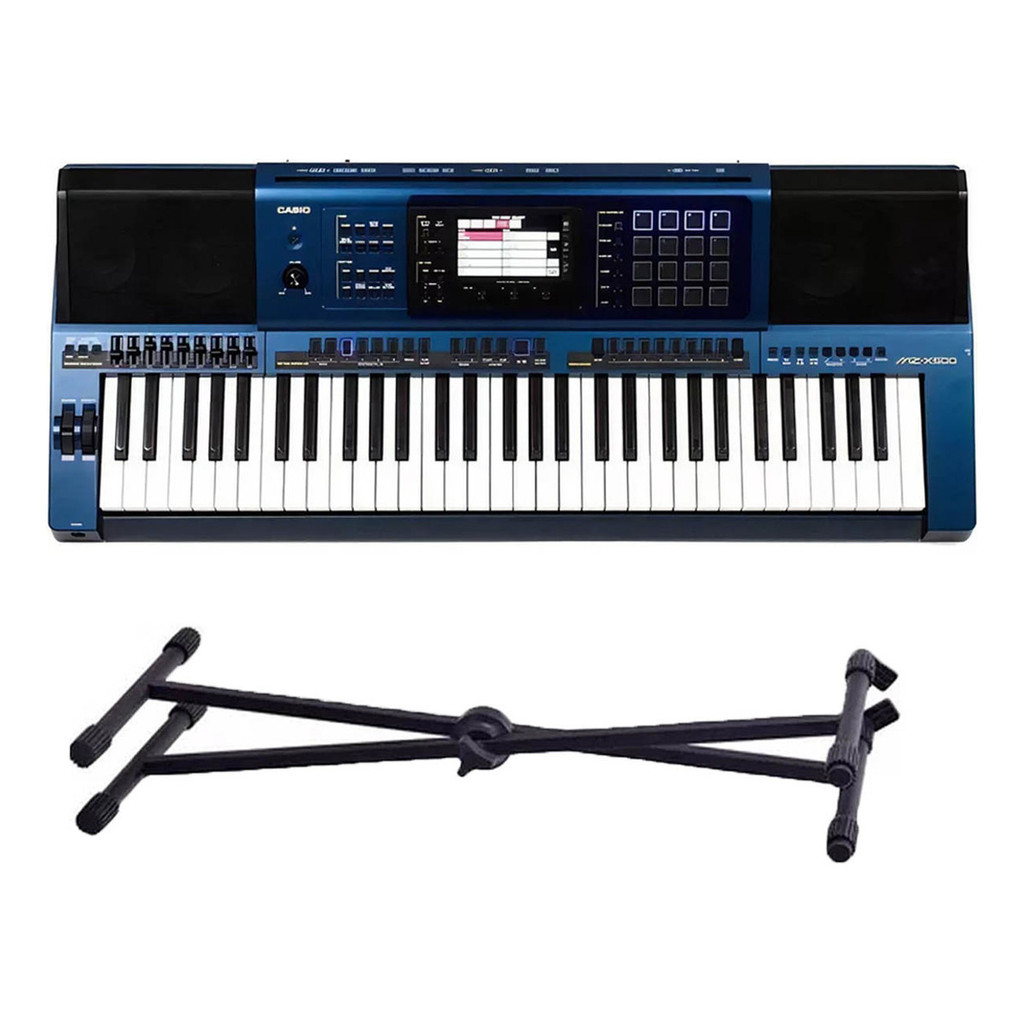 Teclado Arranjador Casio Mz-x500 Com 61 Teclas Suporte X10