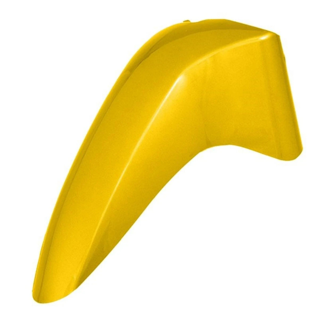 Paralama Dianteiro Parte da Frente Moto Honda Biz+ 125 2007 Biz 125 Ks/Es 2008 2009 Amarelo Topázio