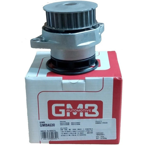 Bomba Dagua Gol Motor At Ea111 1.0 1.6 8v G2 G3 G4 G5 G6 Gmb em Oferta na Shopee