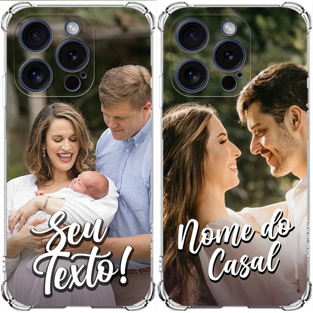 Capinha Personalizada Nome Casal Namorado Casamento Varios modelos em Oferta na Shopee