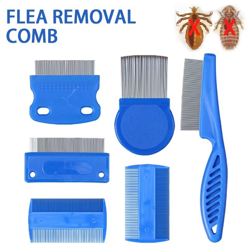 6 Pçs/set Adeus Ao Pente De Piolhos Para Remover Facilmente Ovos , Não Danifica A Remoção Do Couro Cabeludo Sem Deformaç