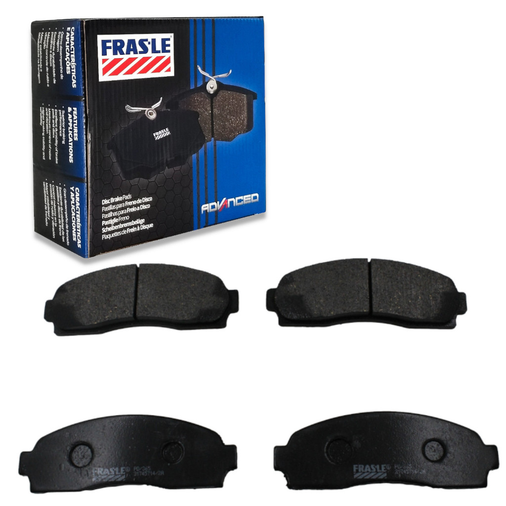 Pastilha de Freio Dianteira Ranger 2009/2025 - Frasle PD365