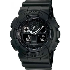 Relógio de Pulso Masculino Casio G-Shock Anadigi Prova D´Agua 200 ATM GA-100-1A1DR Original
