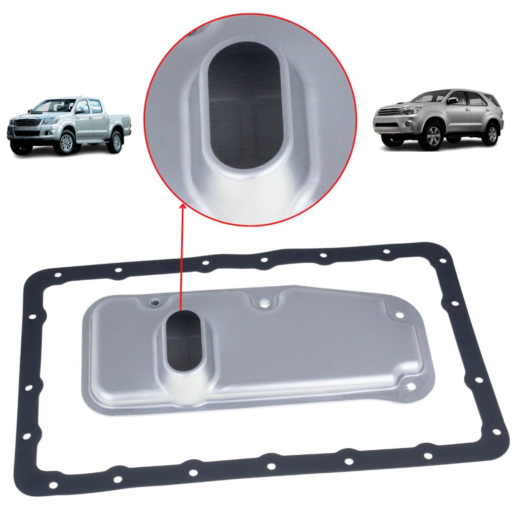 Filtro de câmbio automático Toyota Hilux 3.0 TDI 2005-2014/ Land Cruiser Prado 3.0 Diesel 2002-2009