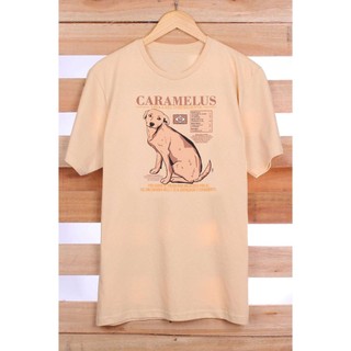 Camiseta Masculina Caramelus 100% Algodão Manga Curta Gola Redonda Modelagem Reta