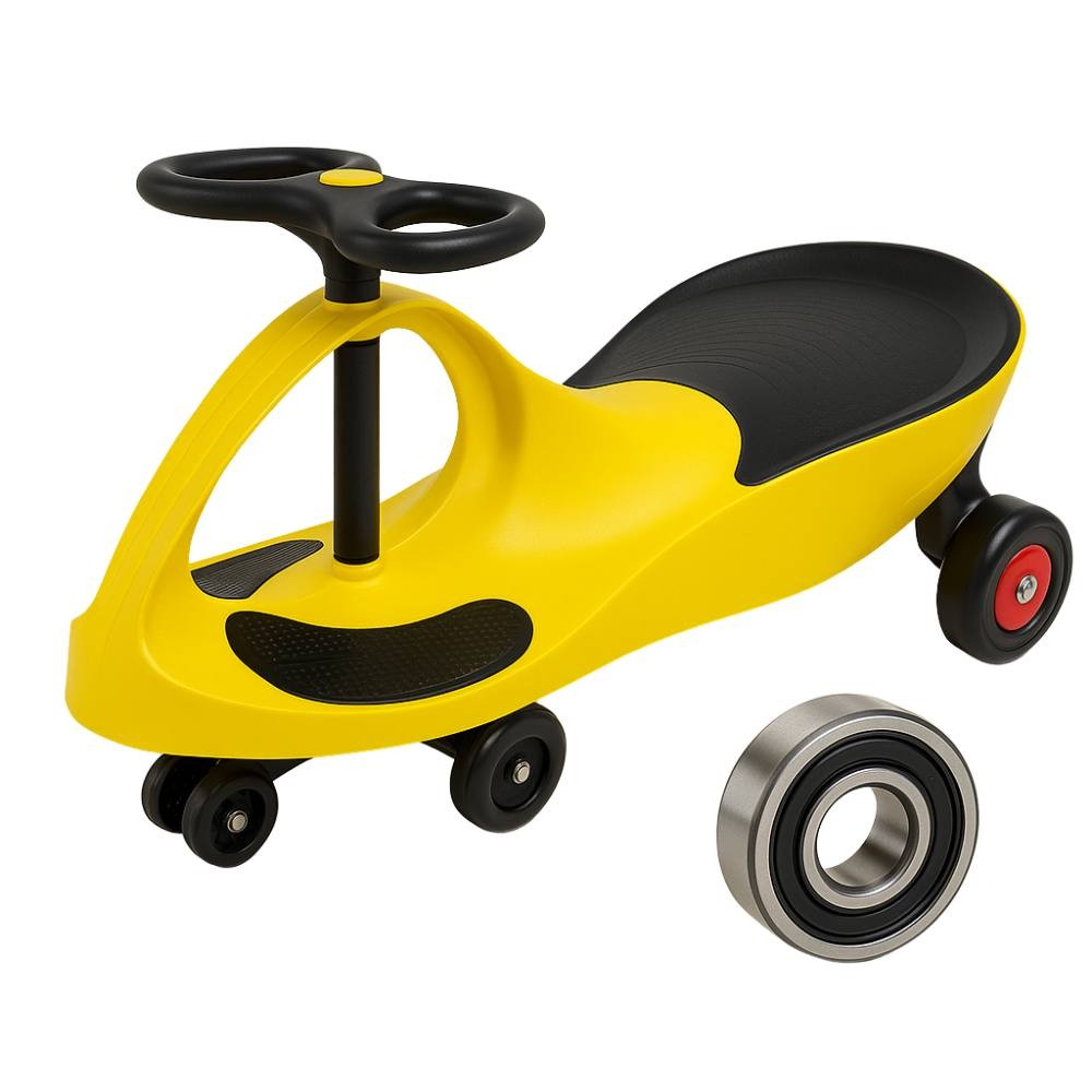 Kit 8 Rolamentos 608 ZZ para Carrinho Gira Gira Reposição