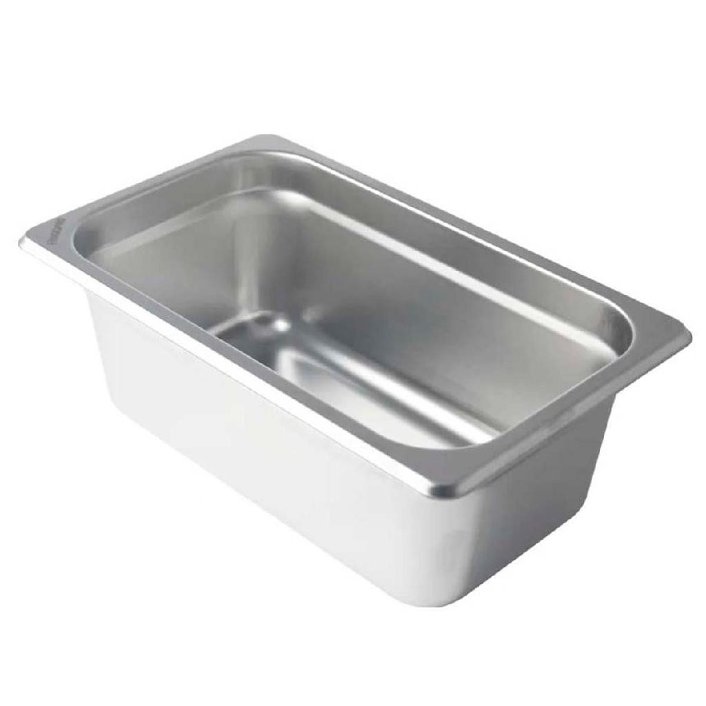 Cuba Gastronômica Aço Inox Gn 1/4 100mm Buffet Rechaud 3,8l