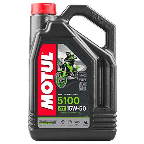 OLEO PARA MOTOR MOTUL 5100 15W50 4T FRASCO 4LITROS