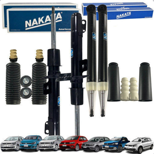 Kit 4 Amortecedor Traseiro E Dianteiro Fox Polo Spacefox em Oferta na Shopee