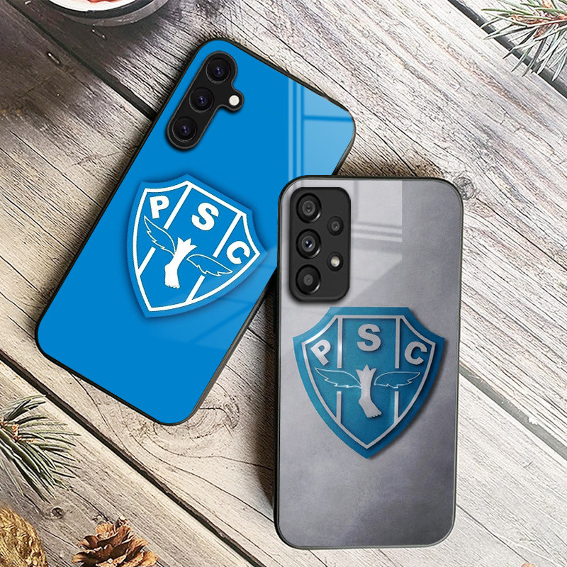 Paysandu fc 02 Capa De Telefone De Vidro Para Samsung Galaxy A14 A16 A30 A22 A32 A33 A34 A40 A42 A55 4G A52 A53 A54 A70 