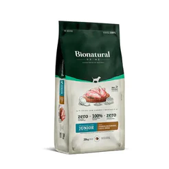 Ração Bionatural Prime Cães Junior Raças Médias e Grandes Frango 20Kg