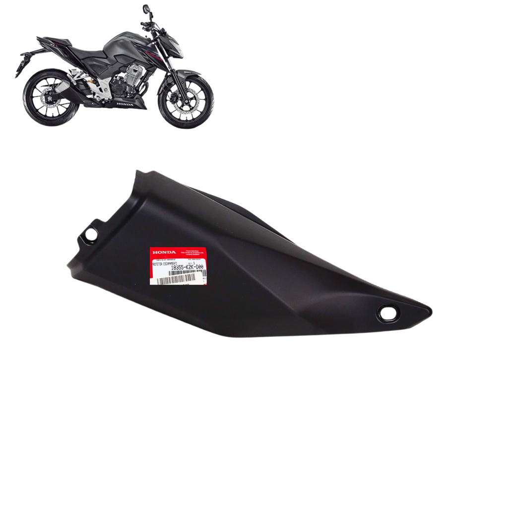 Protetor Escapamento Cb300f Twister 2023 a 2025 Original Honda em Oferta na Shopee