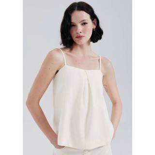 Regata Feminina Com Prega Em Linho Hering em Oferta na Shopee