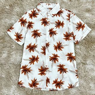 Camisa Viscose Floral Com Botão Masculina Para Casual e Praia Verão Havaiana FB-40 FB-39