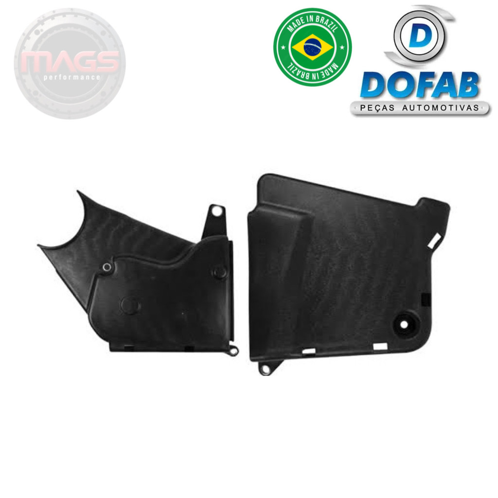 Kit Capa Cobertura Correia Dentada Palio Fire 1.3 / 1.4 / 8v (2001 a 2009)