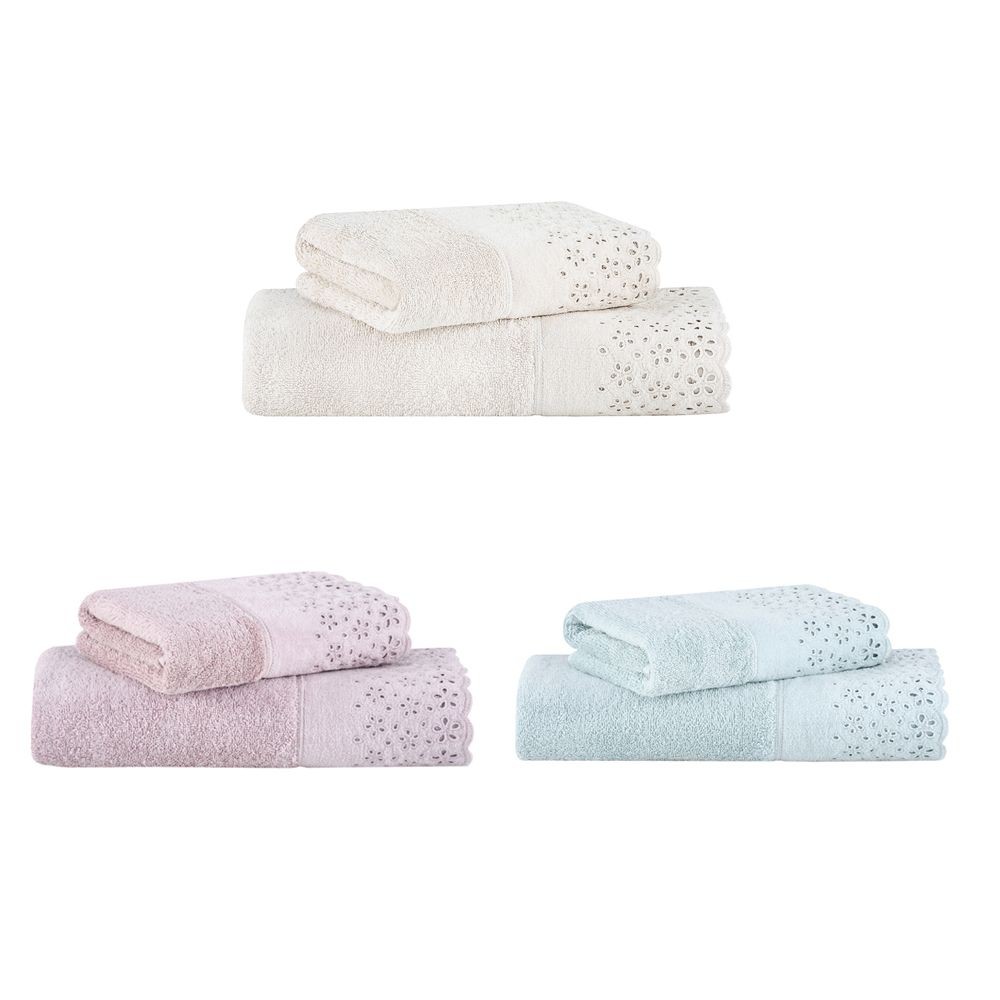 Jogo de Toalhas Buddemeyer Crystal Banho 2 peças em Oferta na Shopee