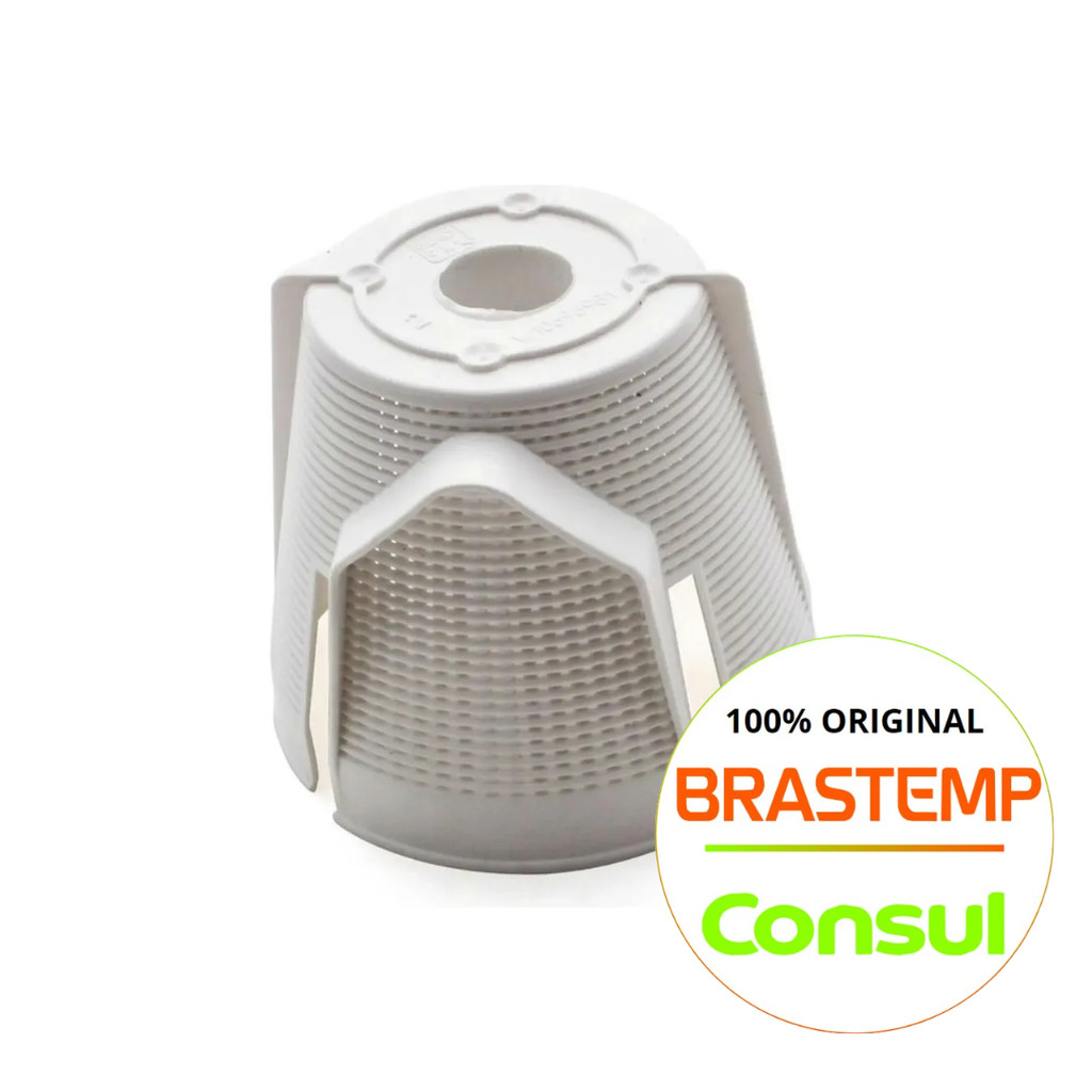 FILTRO FIAPOS PARA MAQUINA DE LAVAR  BRASTEMP/CONSUL ORIGINAL  - BWG12AB - CWE11ABBNA (DEMAIS MODELOS NA DESCRIÇÃO)