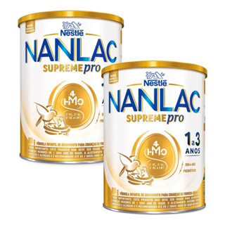 Kit 2 Fórmula Infantil Nanlac Supreme Pro 800g em Oferta na Shopee
