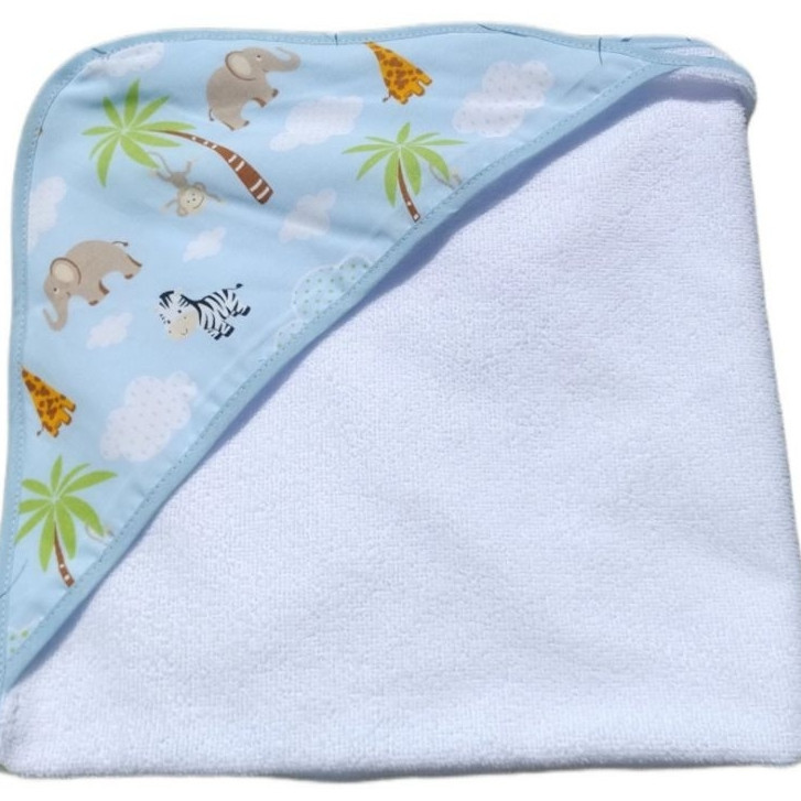Toalha de Banho Bebê com Capuz Estampado Bebê - Lançamento bebe