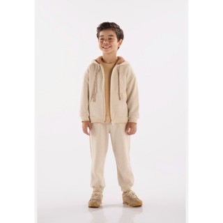 Conjunto Infantil Masculino em Moletom Linho com Capuz Forrado Up Baby em Oferta na Shopee