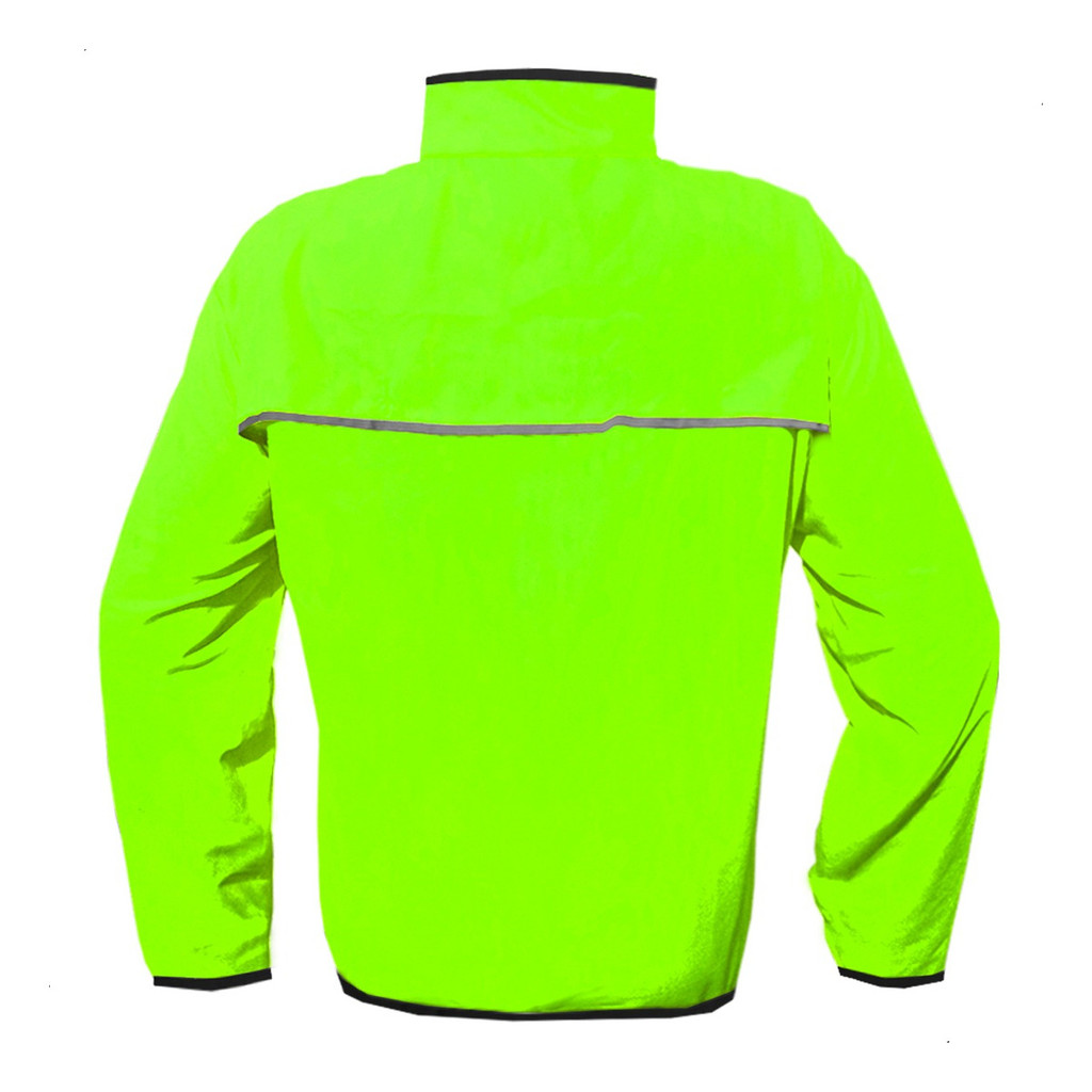 Ciclismo Jaqueta Corta Vento Neon Refletiva Ciclismo Bike Repelente a Água