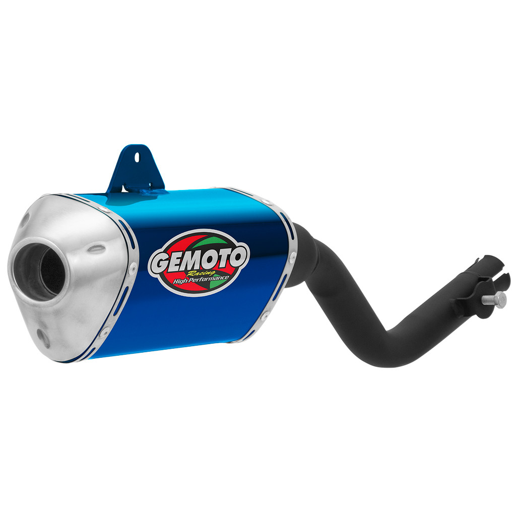 Ponteira Gemoto Racing 3 Trioval Honda Nxr 125 Bros 2003 2004 2005 Preto Em Aço - Spare Parts and Accessories for Vehicles