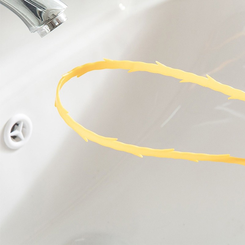Desentupidor Coletor De Cabelos Para Pia Ralo Banheira Lavabo Plástico 51cm — imagem 2 de 2
