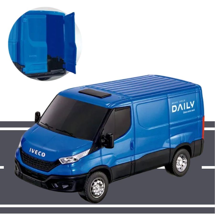 Brinquedo Carrinho Iveco Miniatura Van Daily - Usual