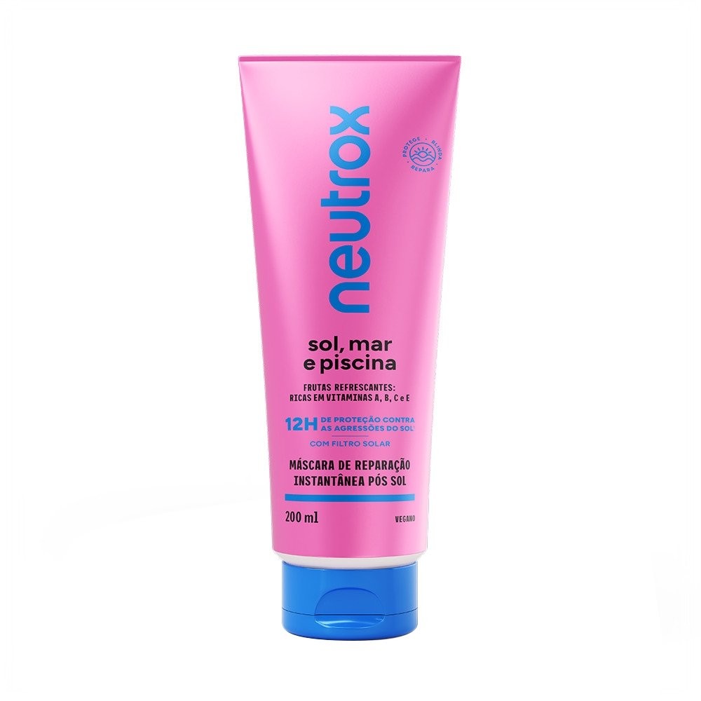 Máscara de Reparação Neutrox Instantanea Sol, Mar e Piscina 200ml