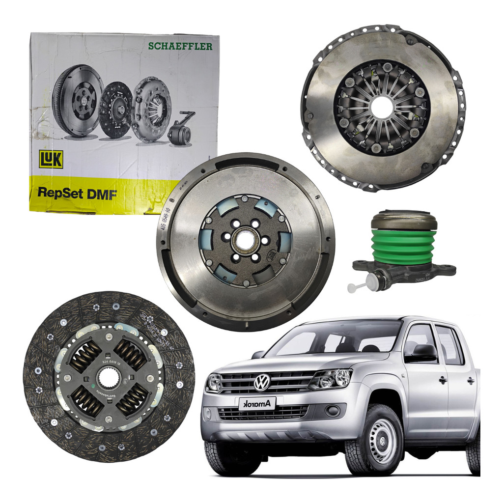 Kit Embreagem Volante Vw Amarok Pickup 2010 A 2024 Luk