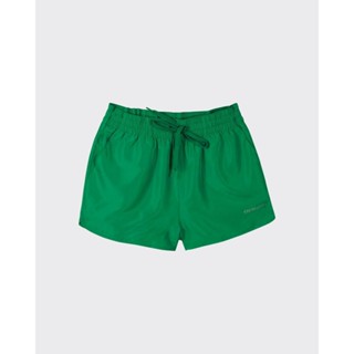 Shorts Feminino Barra Arredondada Em Tafetá - ENFIM em Oferta na Shopee