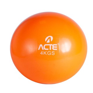 Bola Peso 4kg PVC Areia T174 Laranja Acte em Oferta na Shopee