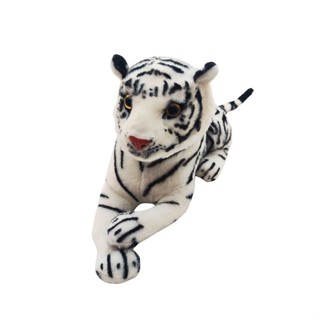 Mini Trigre Branco Realista - 14x25cm - 1 unidade - Rizzo - Rizzo em Oferta na Shopee