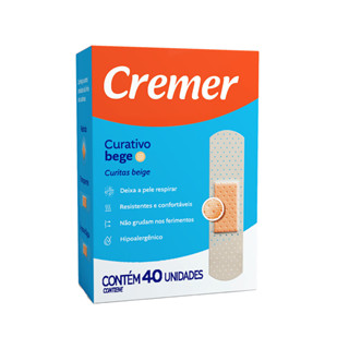 Curativo Bege 40 Unidades Cremer em Oferta na Shopee