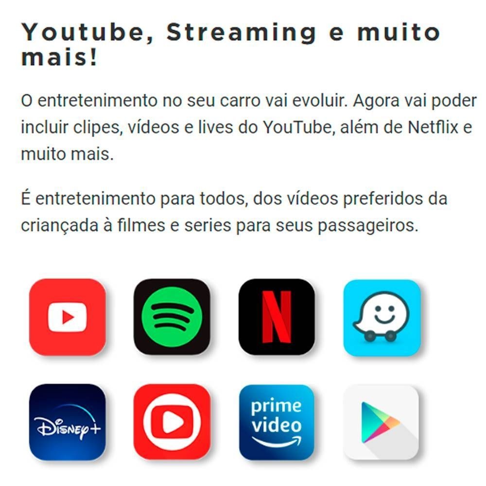 Detalhes do Streaming Box Light 3Gb 32Gb Para Carros Com Sistema Carplay