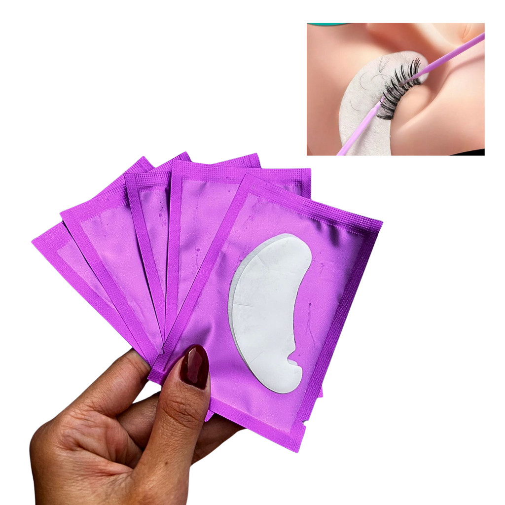 5 Pares Adesivo Protetor De Pálpebras Extensão De Cílios em Oferta na Shopee