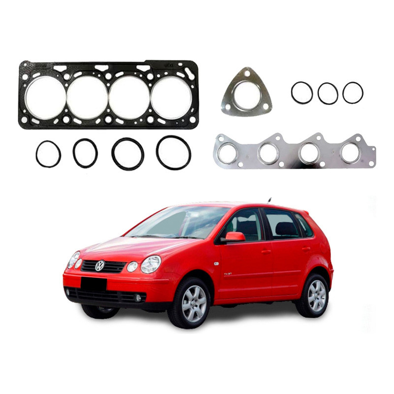 Jogo Junta Cabeçote Sabo Polo 1.6 8v 2003 A 2006 - Spare Parts and Accessories for Vehicles