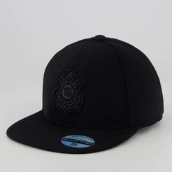 Boné Corinthians Americano Preto