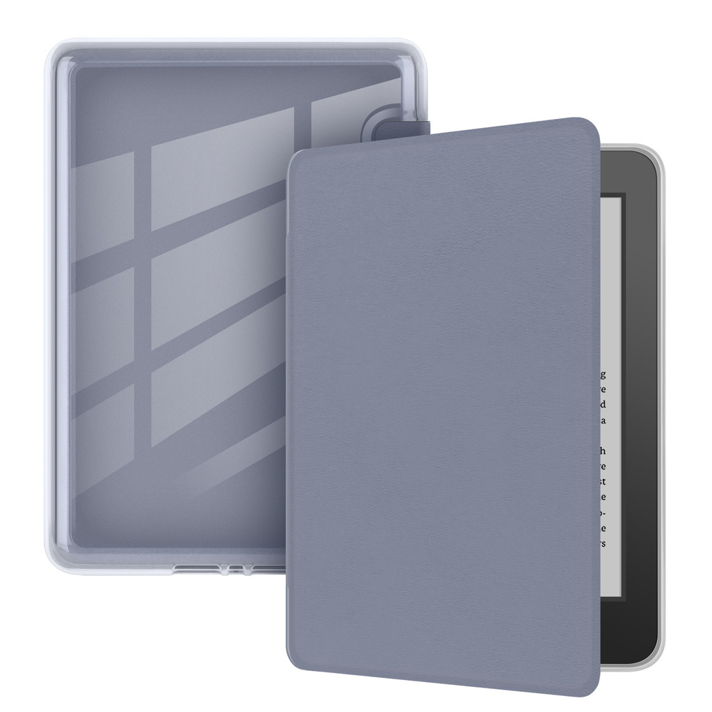 Capa Inteligente Acrílica Para Kindle 11h Transparente Paperwhite 12th Macia Magnética Oasis 9/10th Com Suspensão/Despe