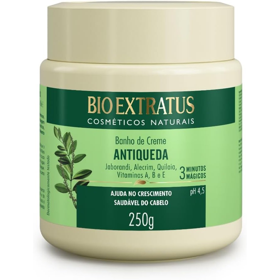 BANHO DE CREME BIOEXTRATUS JABORANDI ANTIQUEDA 250G