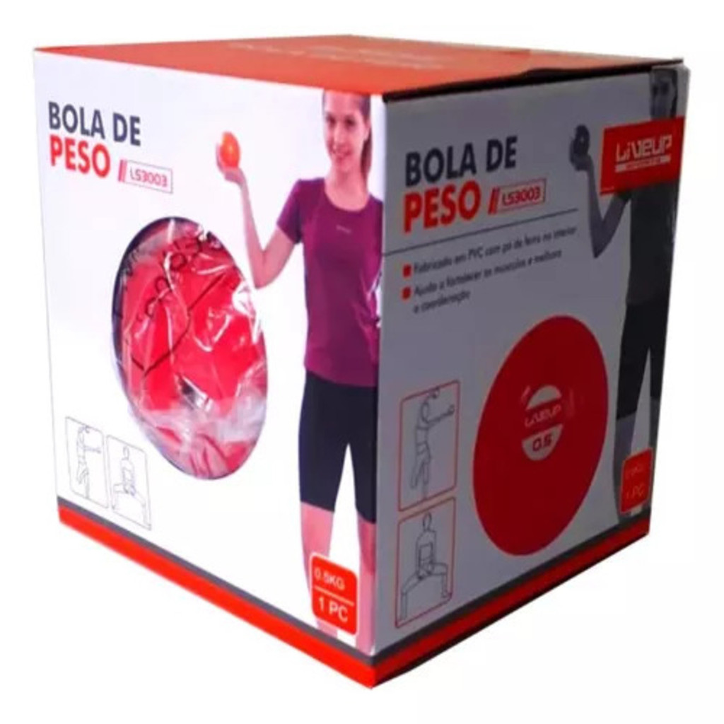 Bola Peso Liveup Heavy Tonning Ball 0,5kg