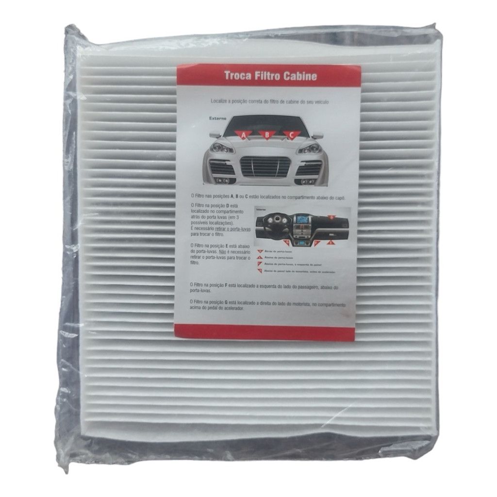 Filtro Cabine Ar Condicionado Fiat Freemont Journey Compass