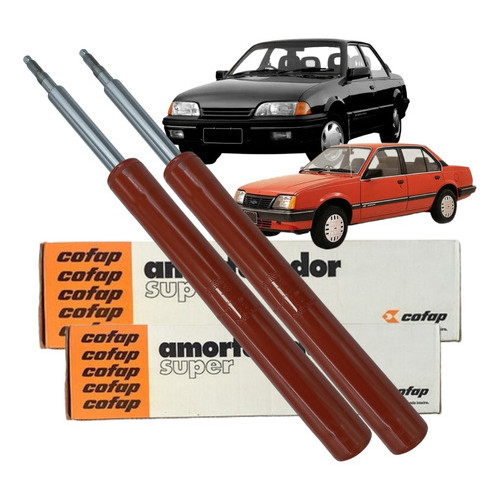 Par Amortecedor Dianteiro Original Cofap Monza 1983 1984 1985 1986 1987 1988 1989 1990 1991 a 1996